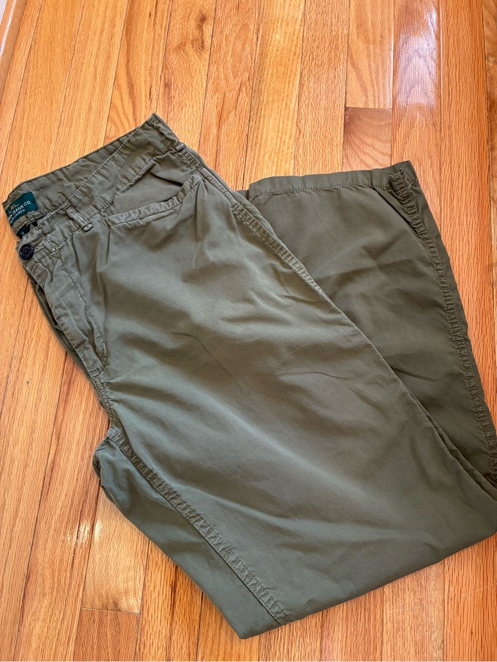 Polo Ralph Lauren Olive Green Casual Pants women size 12
